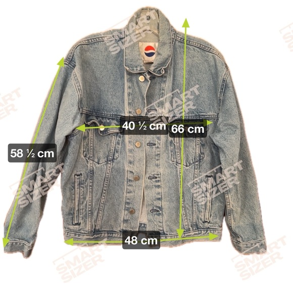 Vintage 90s Limited Collectible Pepsi Light Wash Denim Jacket - Picture 2 of 9